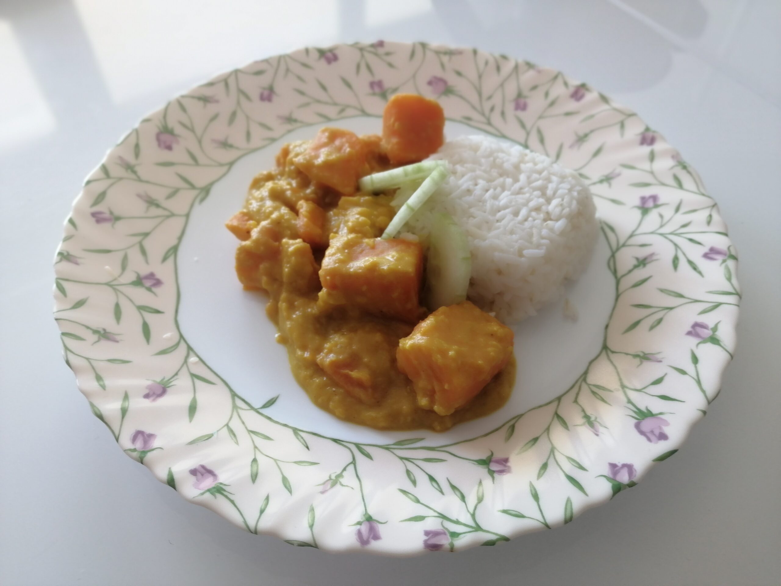 recette du dhal de patate douce